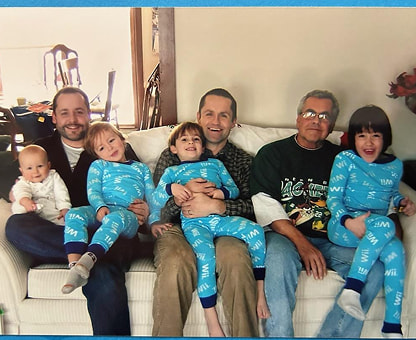 Bart Newman family Christmas