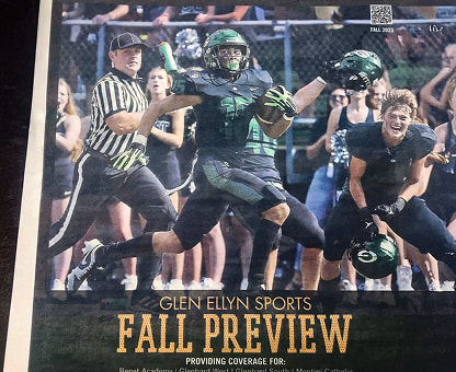 Bart Newman refereeing a football game