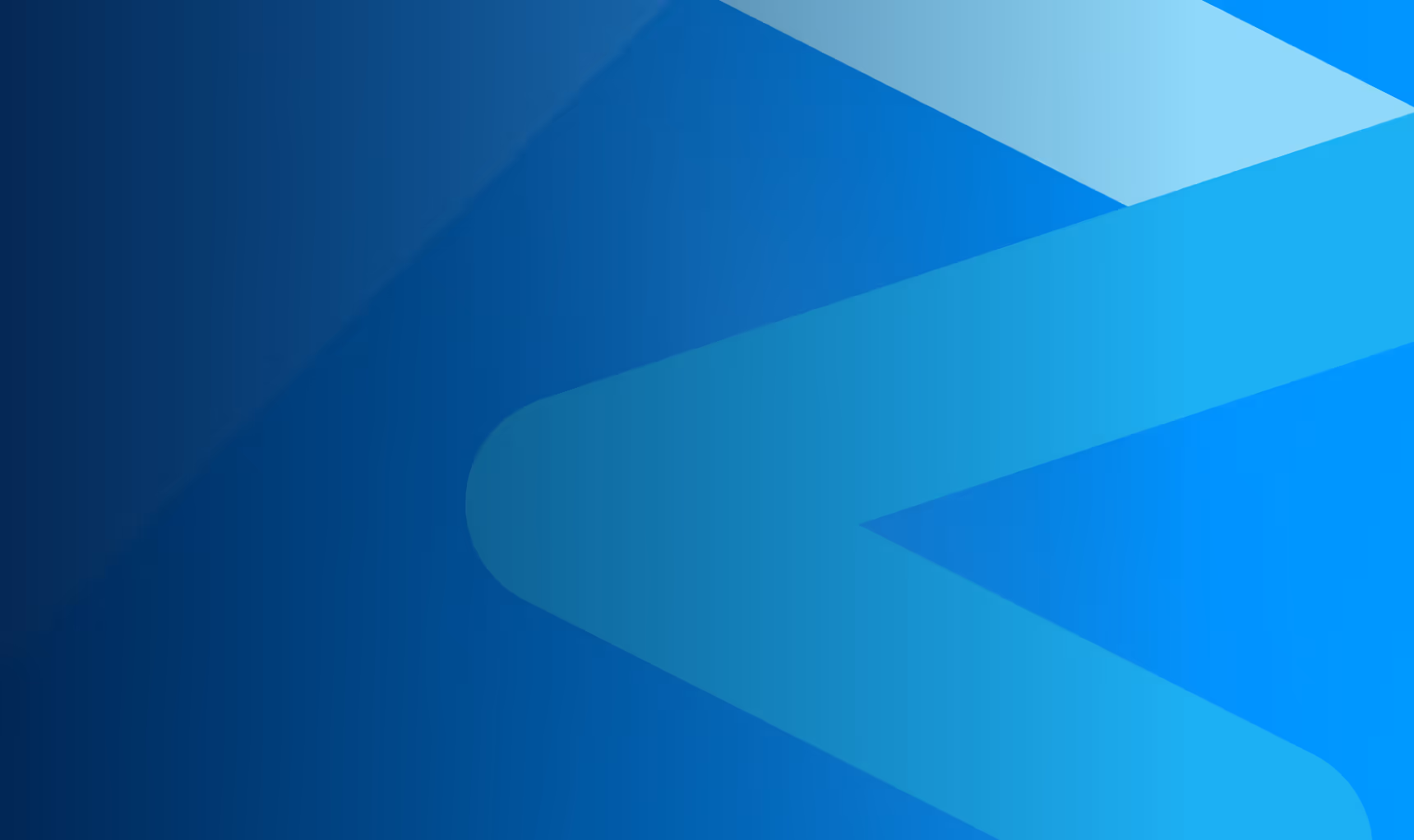 Abstrakcyjny niebieski gradient z geometrycznymi, zaokrąglonymi kształtami nakładającymi się.