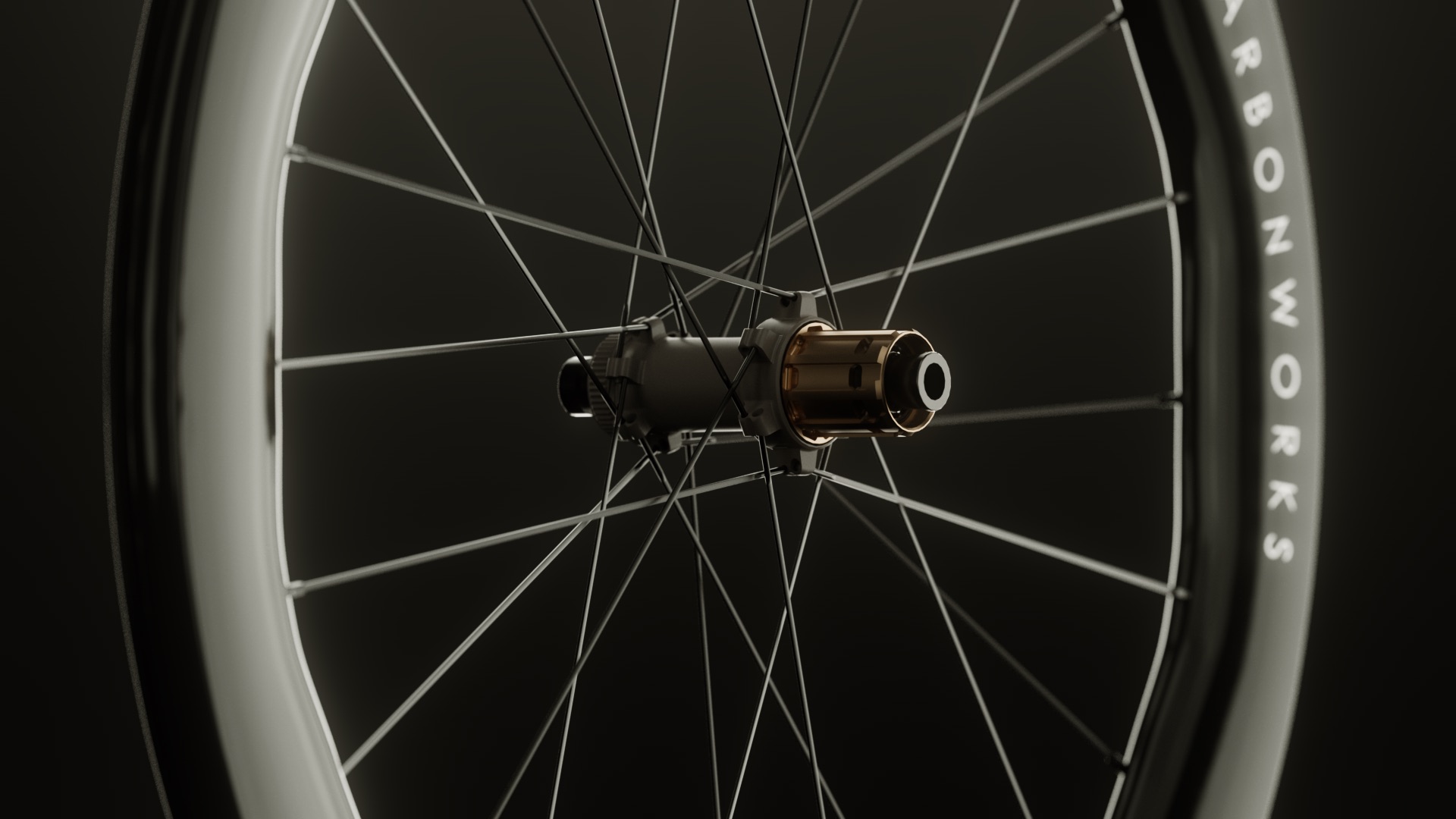 Ornate white plaster ceiling medallion with the word BELGRAVIA in gold lettering across the center.