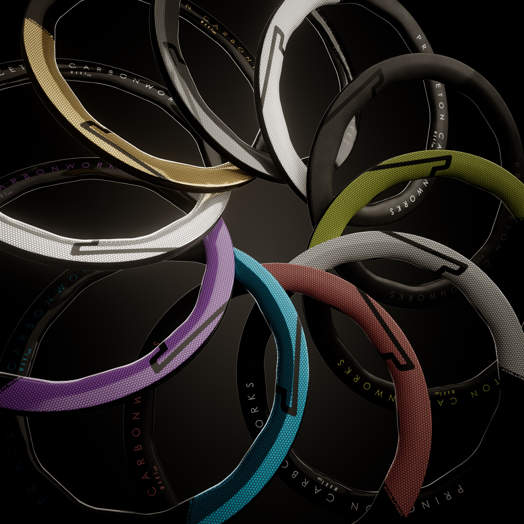 Ornate white plaster ceiling medallion with the word BELGRAVIA in gold lettering across the center.