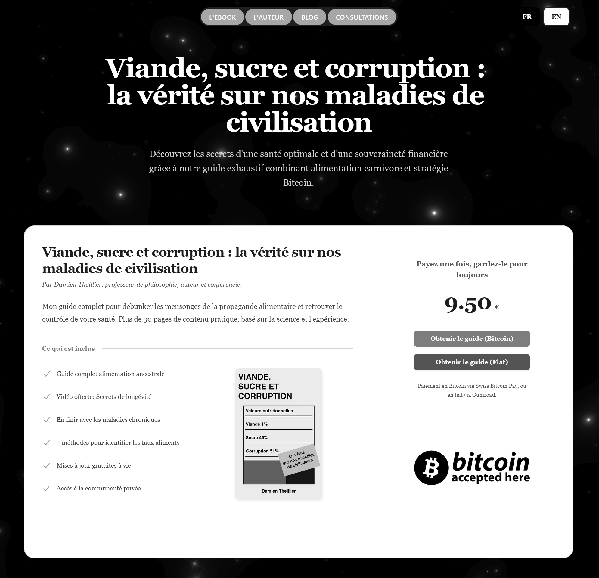 Damien Theillier - Viande, sucre et corruption : la vérité sur nos maladies de civilisation