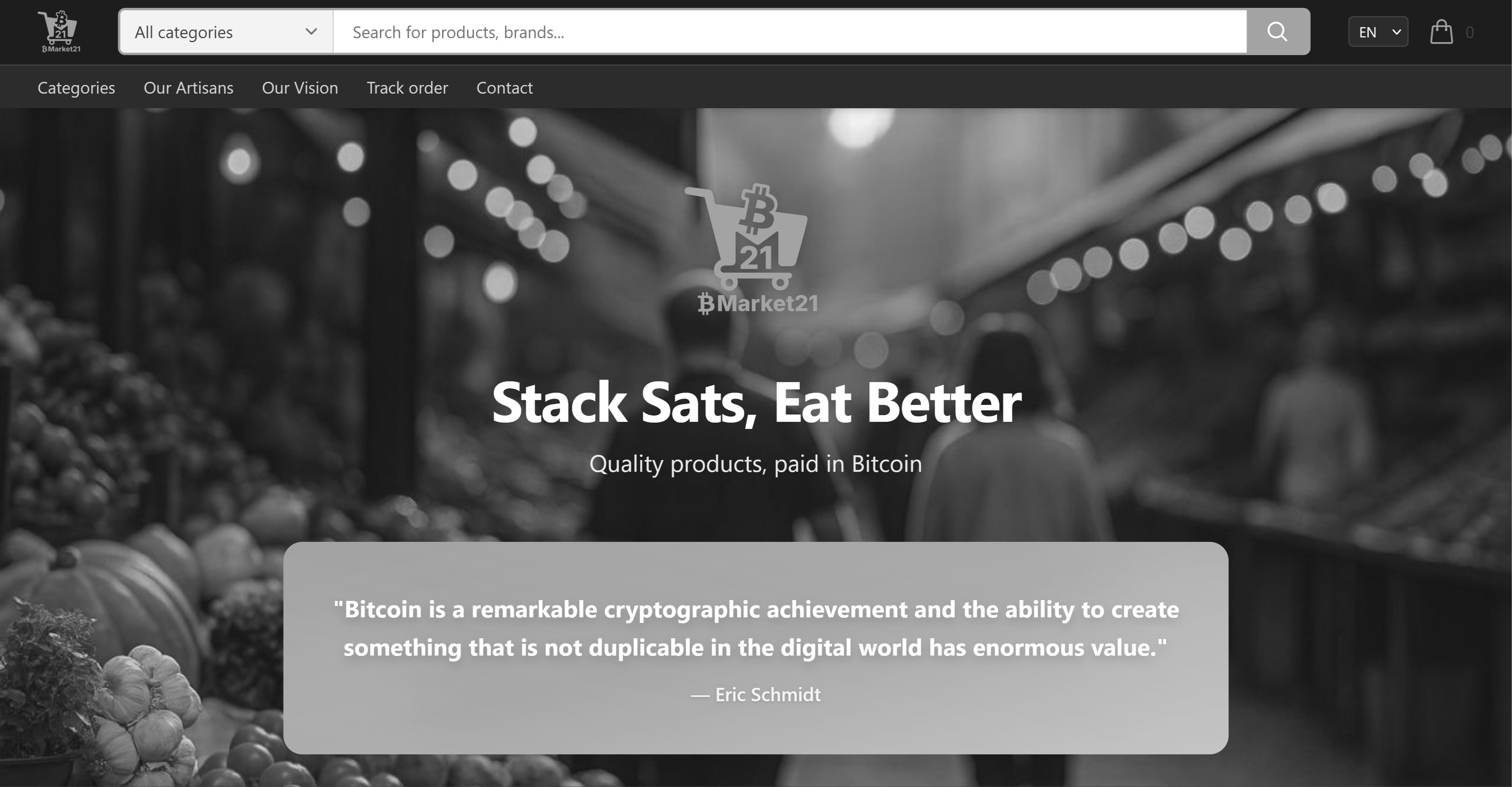 BMarket21 Online Shop