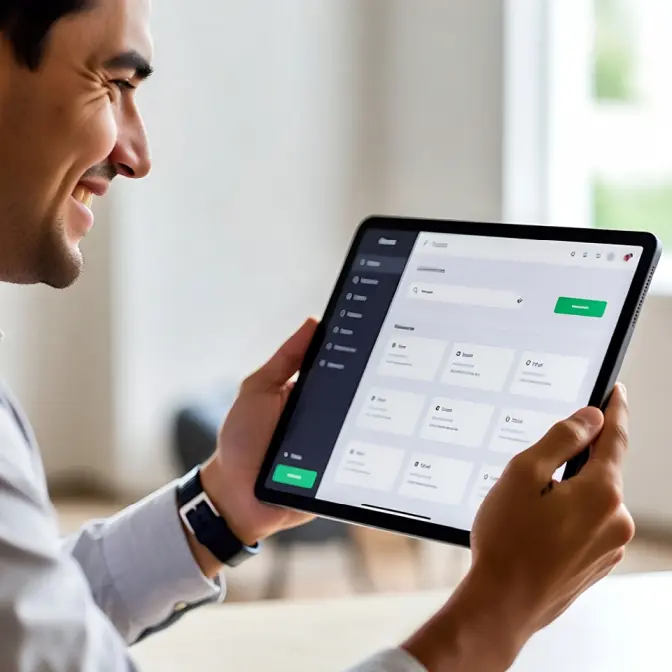 [interface] image of software interface without a device (for a ai education tech company)