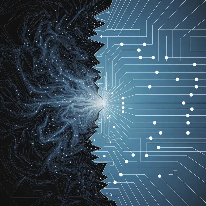 image of brainstorm session with sticky notes (for a b2b saas)