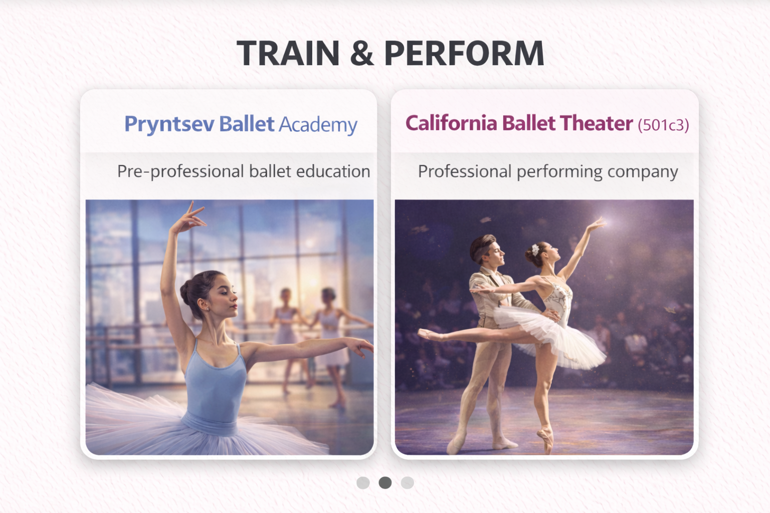 Professional ballet dancer Ivan Pryntsev showcasing strength, flexibility, and artistic expression through contemporary ballet dance.