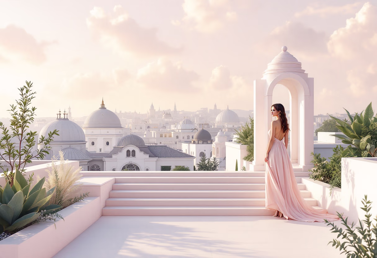 [background image] of rooftop with skyline (for a roofing contractor)