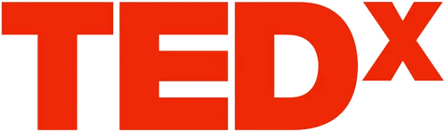 Red TEDx logo with large letters TED and smaller x.