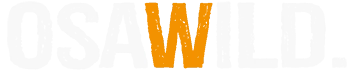 Osawild logo with stylized orange letter W between black and white letters.