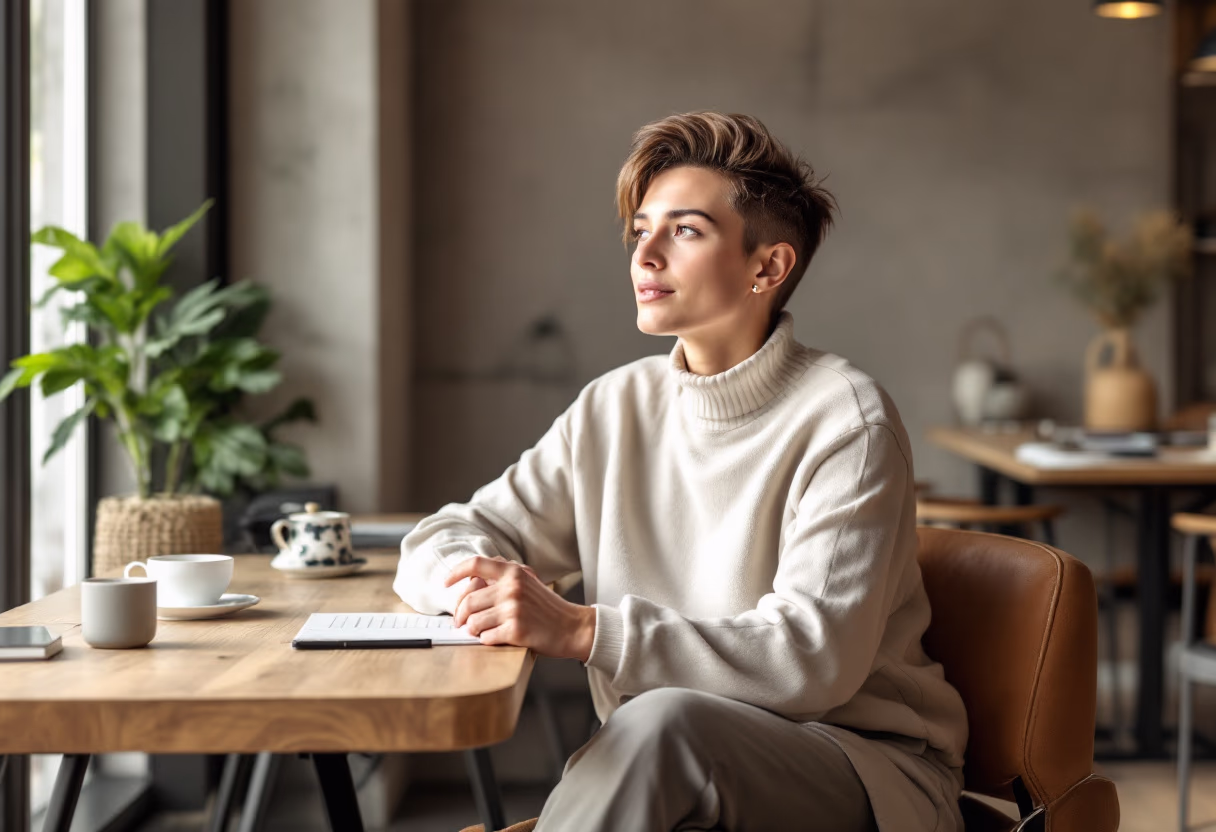 image of entrepreneur working at desk (for a fintech company)