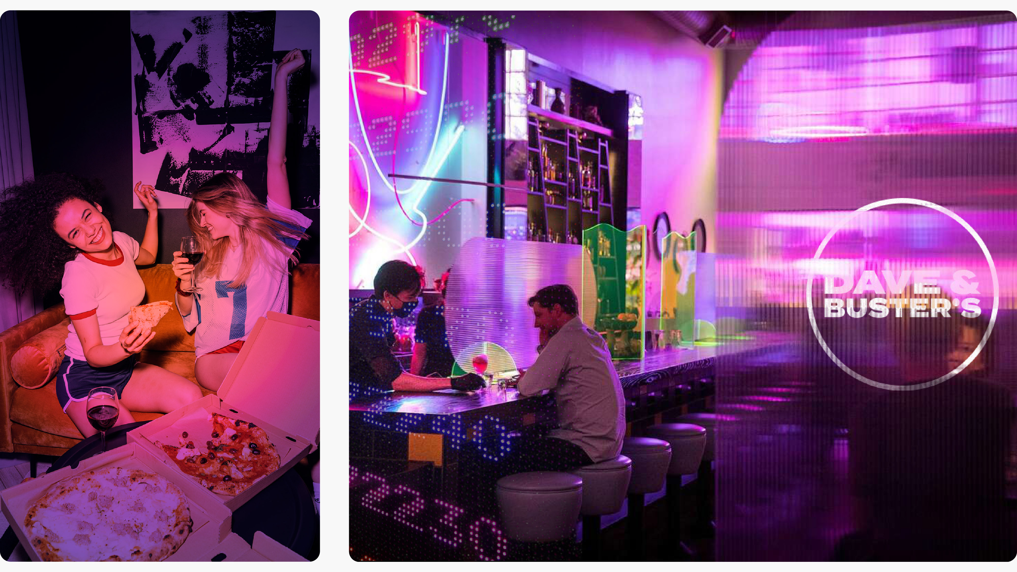 Dave & Buster's Interior Design