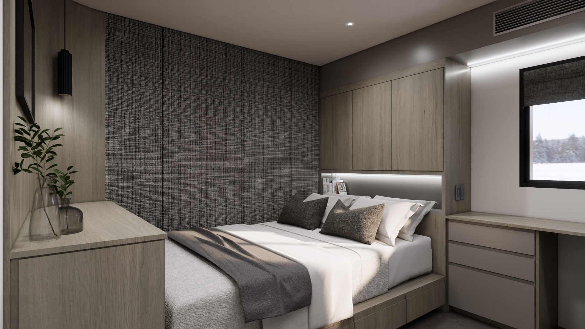 Equinox configuration - bedroom interior
