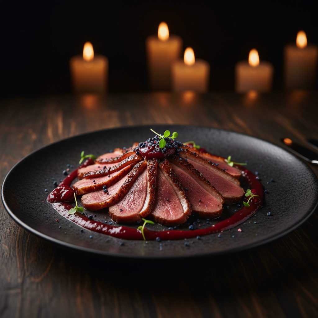 Heirloom smoked duck