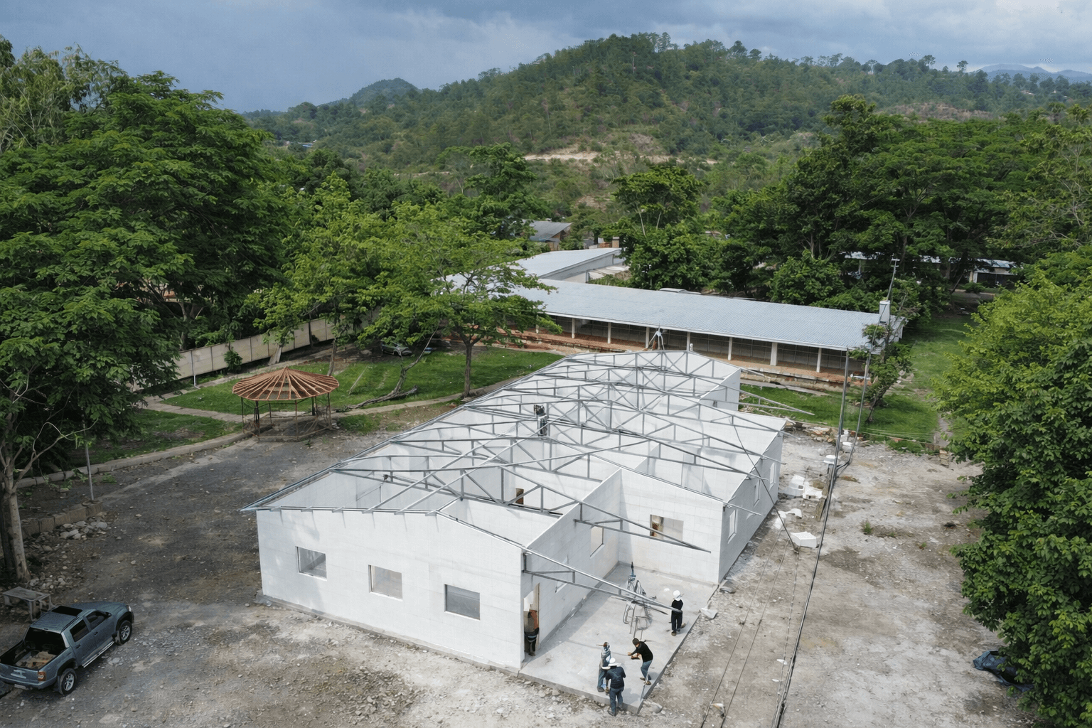 Prefab Building Site