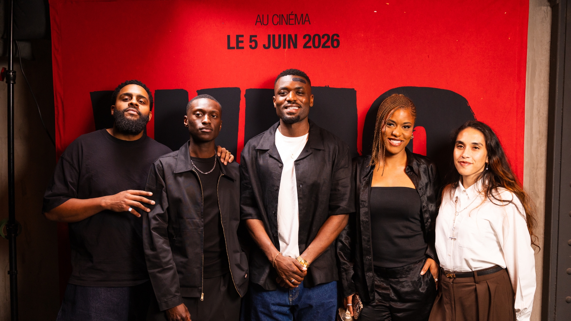 L’équipe de Chaque Détail Production réunie lors de la soirée média du film WHO à Montréal