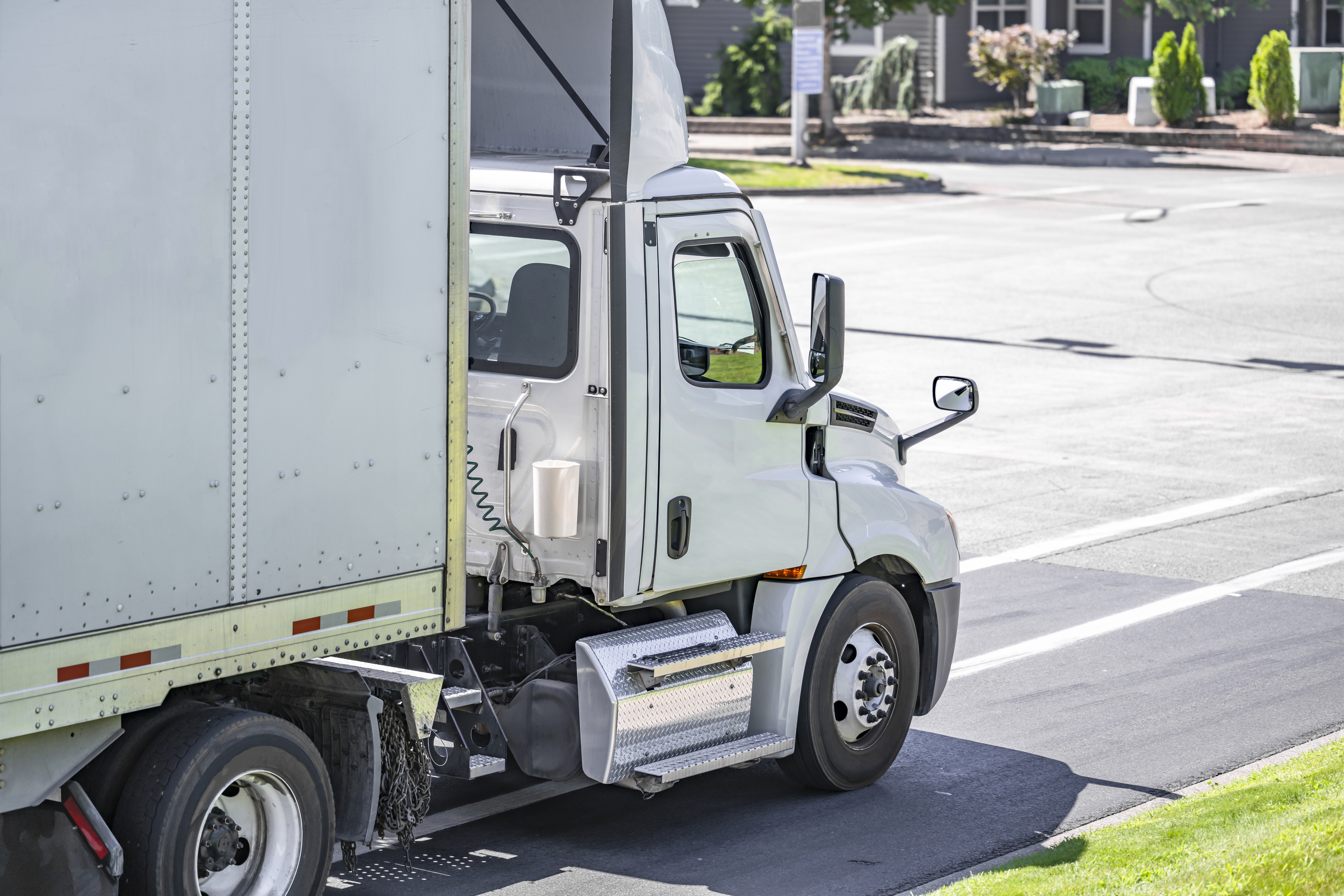 Abdi Transport shuttle truck moving freight between facilities
