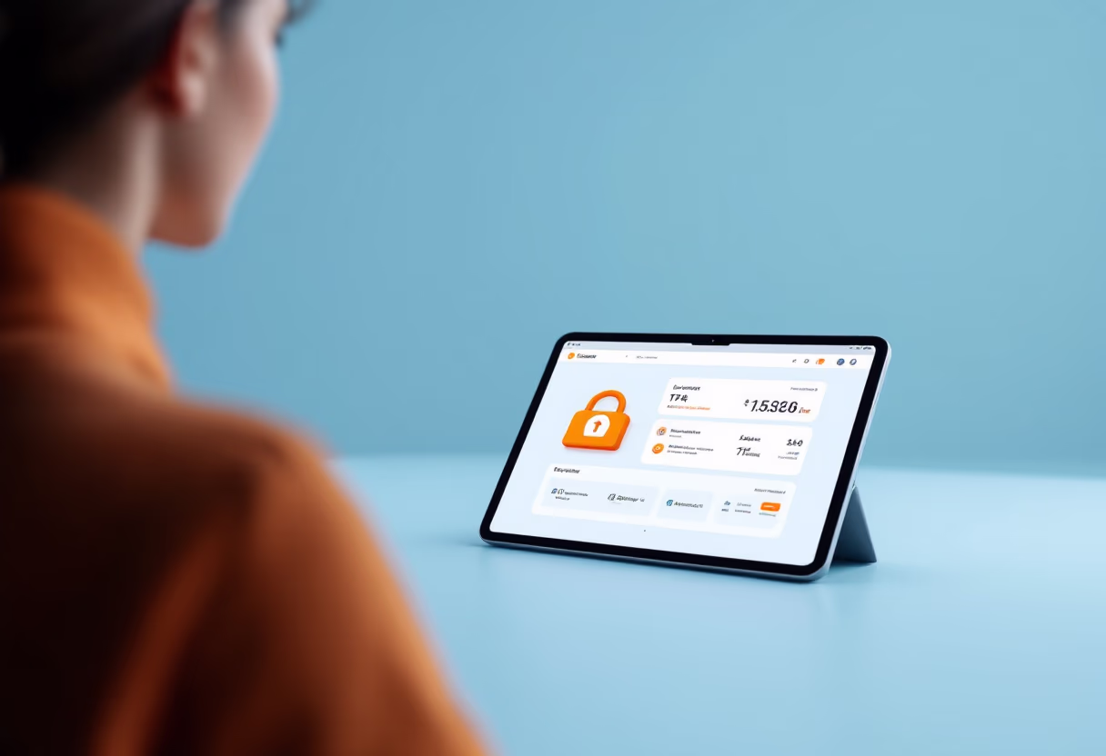 [interface] image of blockchain security setup