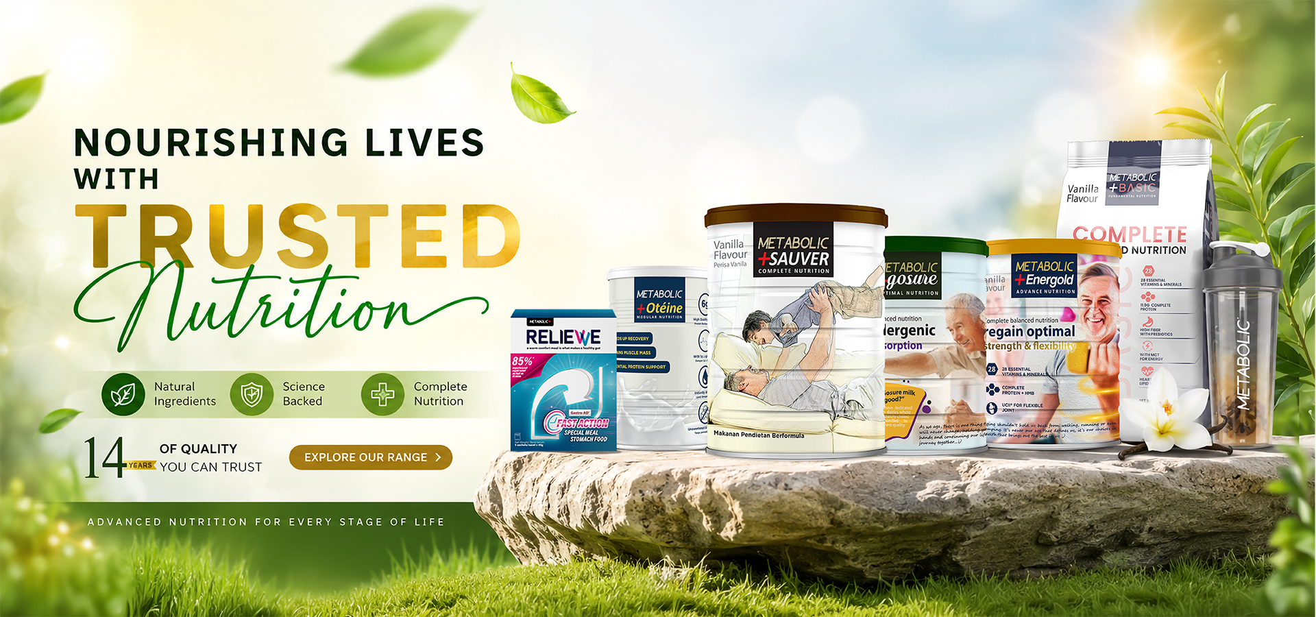 Top choice for metabolic nutrition. Metabolic+ Sauver is one our most recommended formulas,offering complete and balancesd nutrition to support health, daily energy and well-beng.