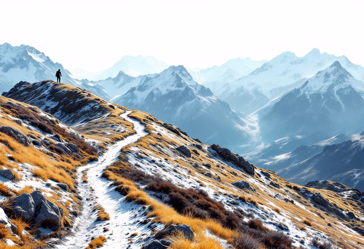 [background image] landscape with a bike trail (for a bicycle shop)