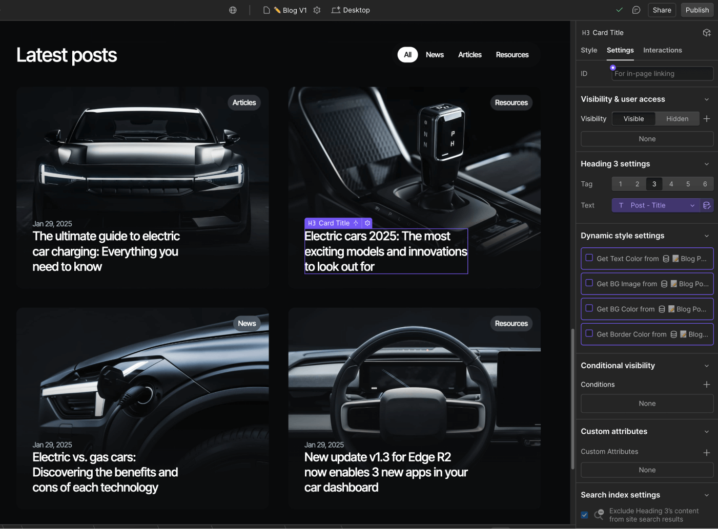 CMS Content - Motorflow - Webflow Template | BRIX Templates