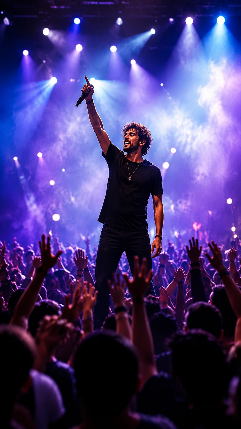 Live concert social moment