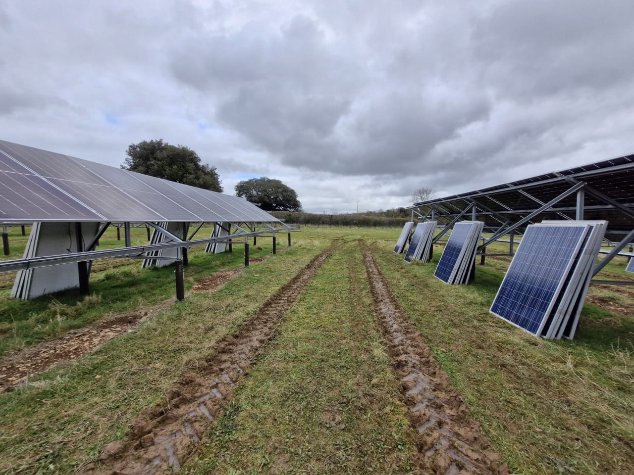 image of completed solar project