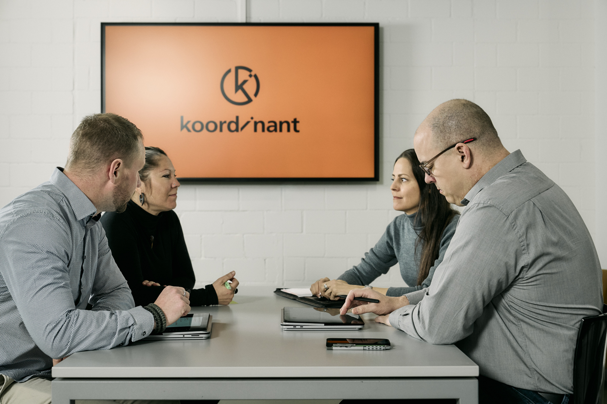 Das Team der koordinant AG im Meeting