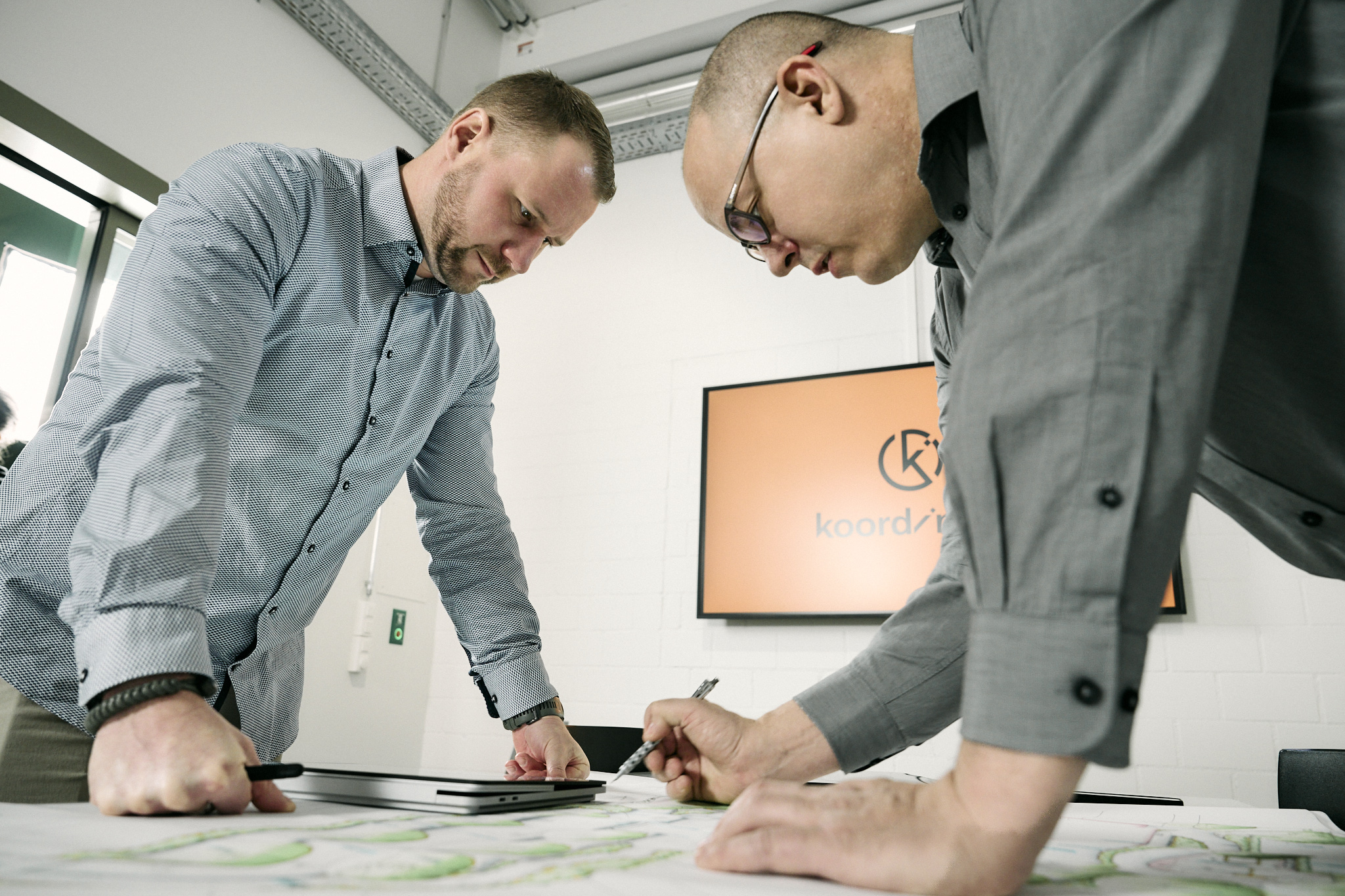 Besprechnungssituation Team koordinant AG