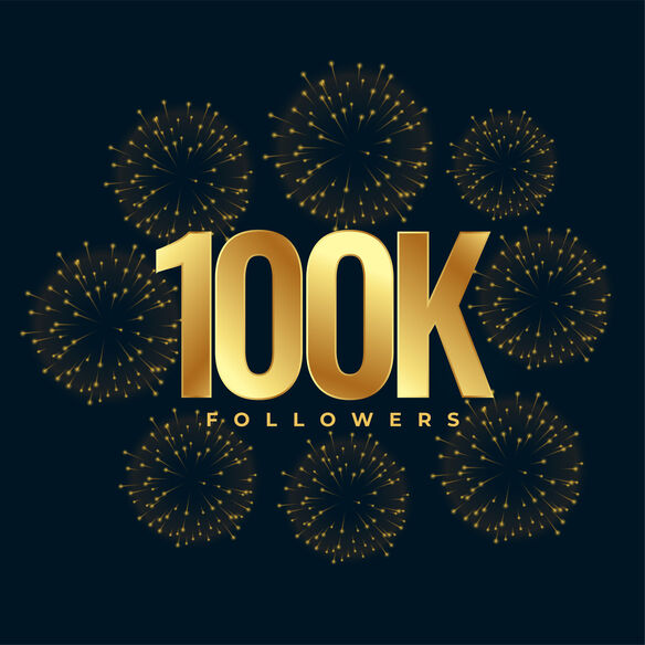 100K Instagram Follower