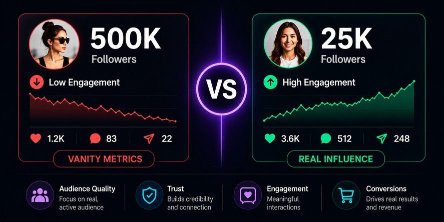 Followers Count vs Real Influence: What Smart Brands Measure Instead