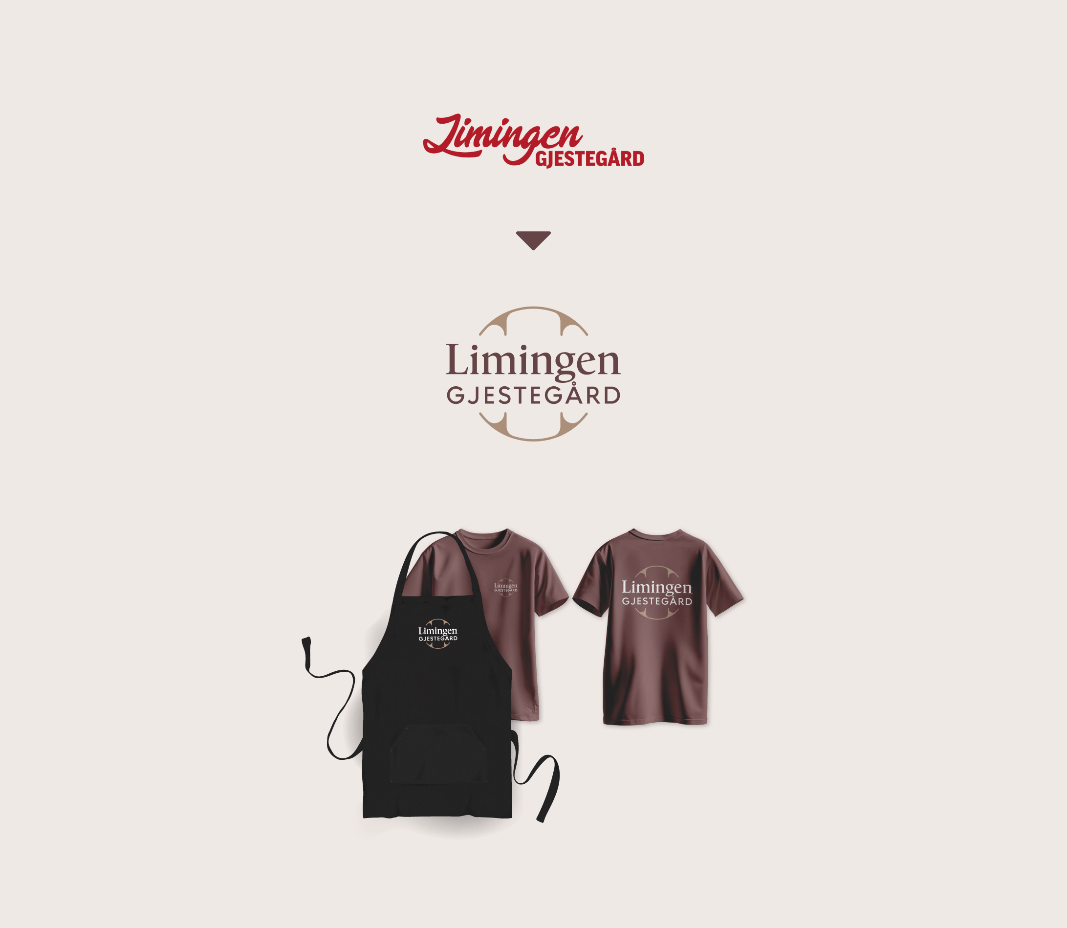 En illustrasjon av hvordan en bedrift kan redesigne utrykket sitt