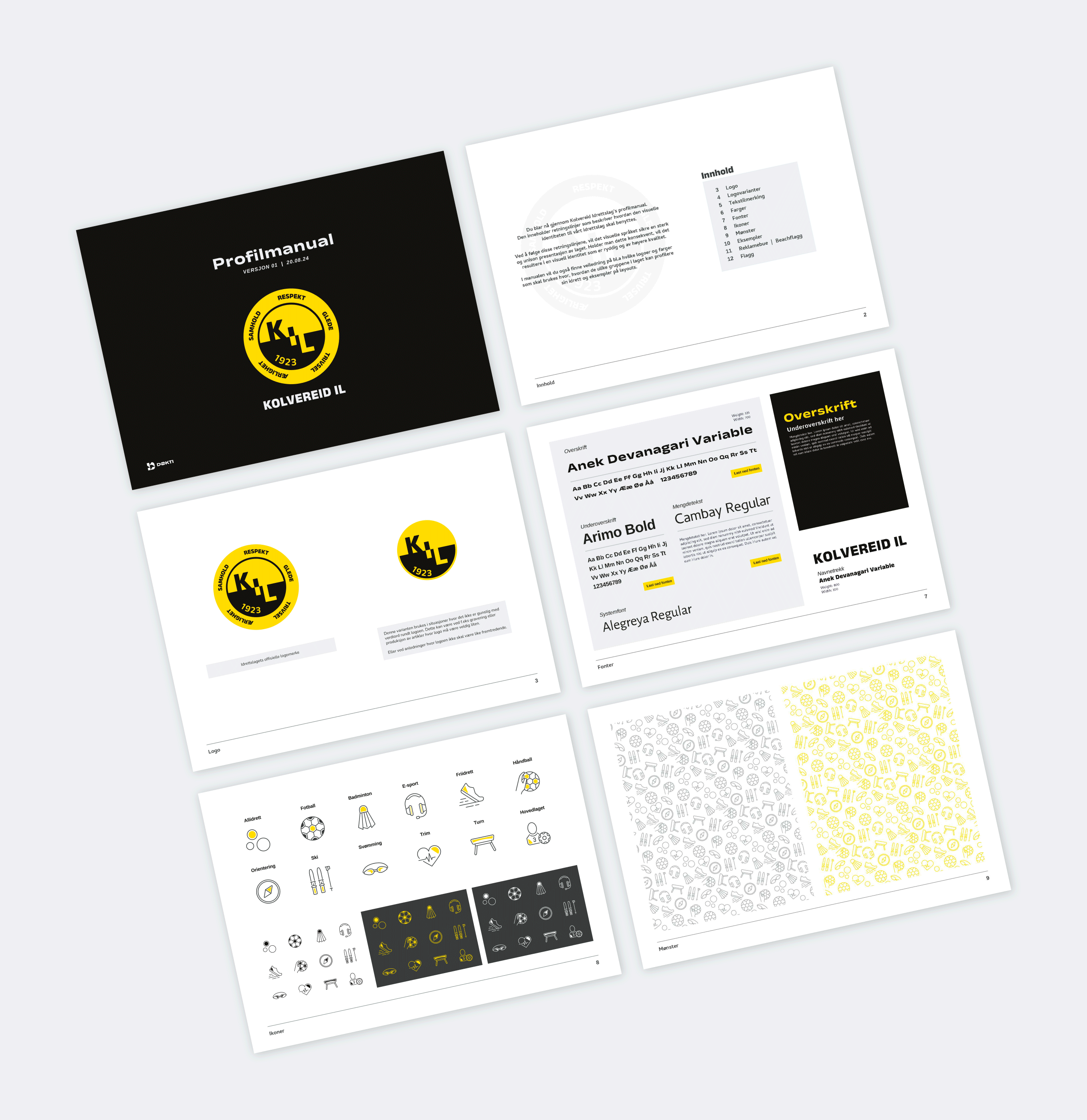 Illustrasjonsbilde av en visuell profil