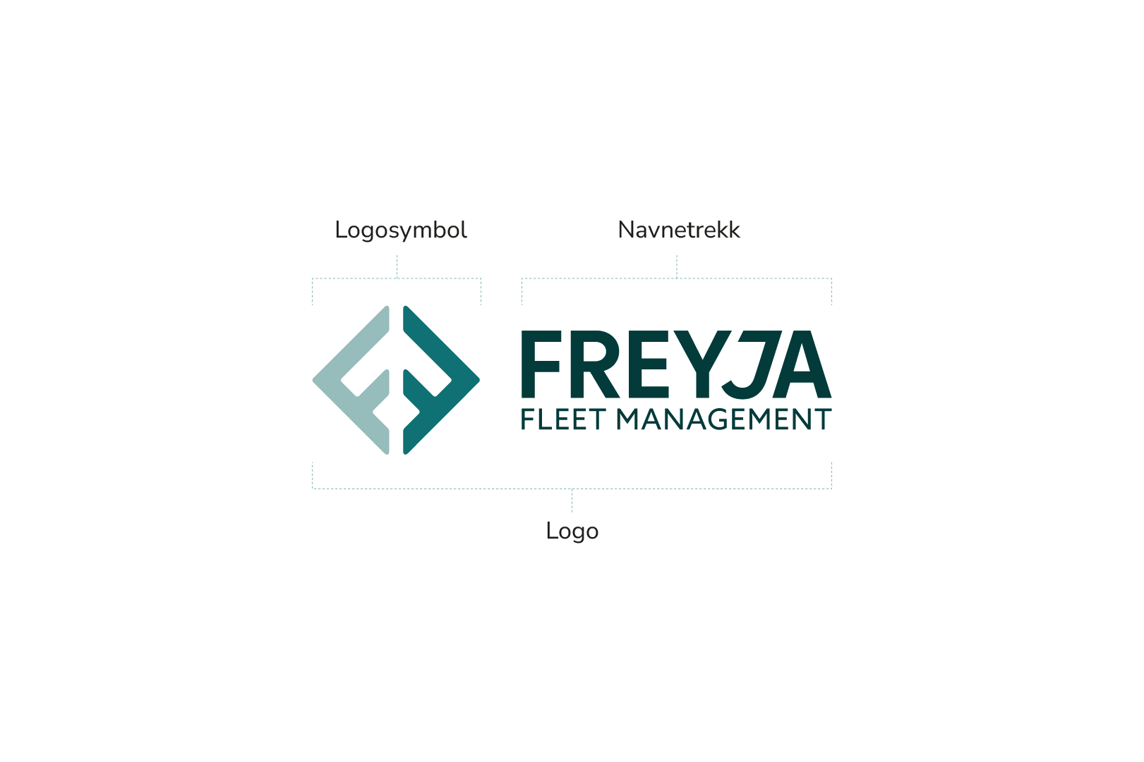 logo på en grå bakgrunn