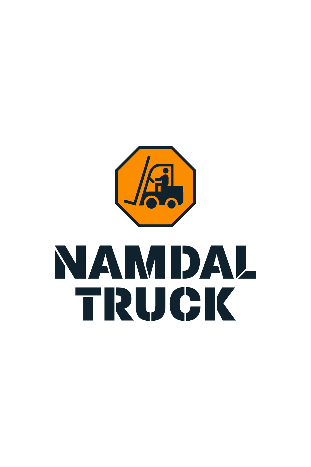 En logo som viser symbol av en truck
