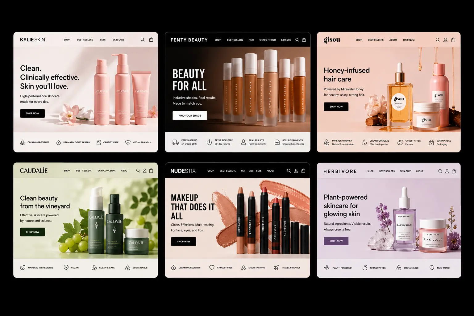 Best Shopify Templates for Beauty Products 