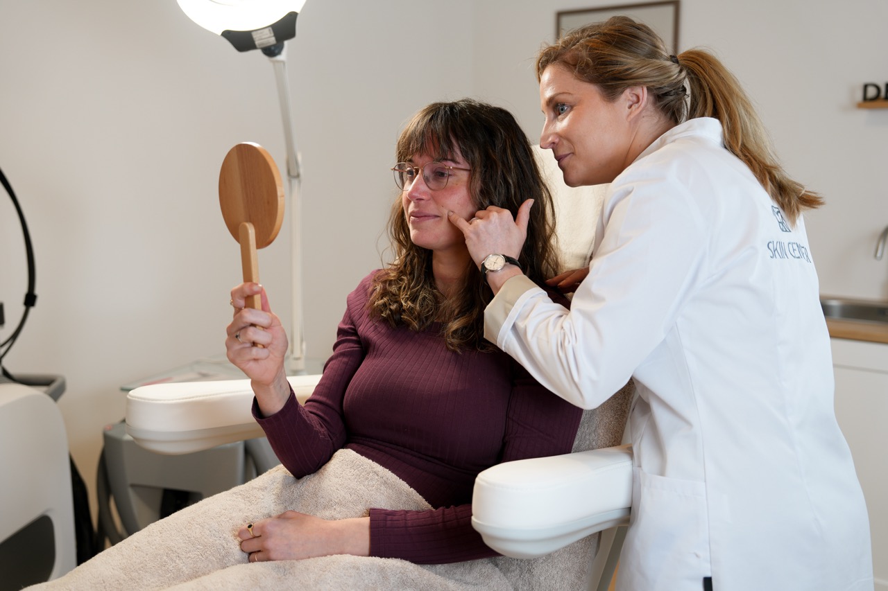 huidanalyse door huidtherapeut