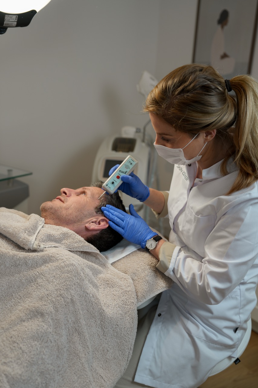 huidbehandeling met coagulatie