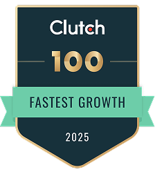 Clutch 100. Fastest growth 2025
