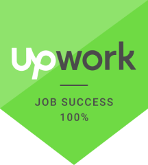Upwork. Job success 100%