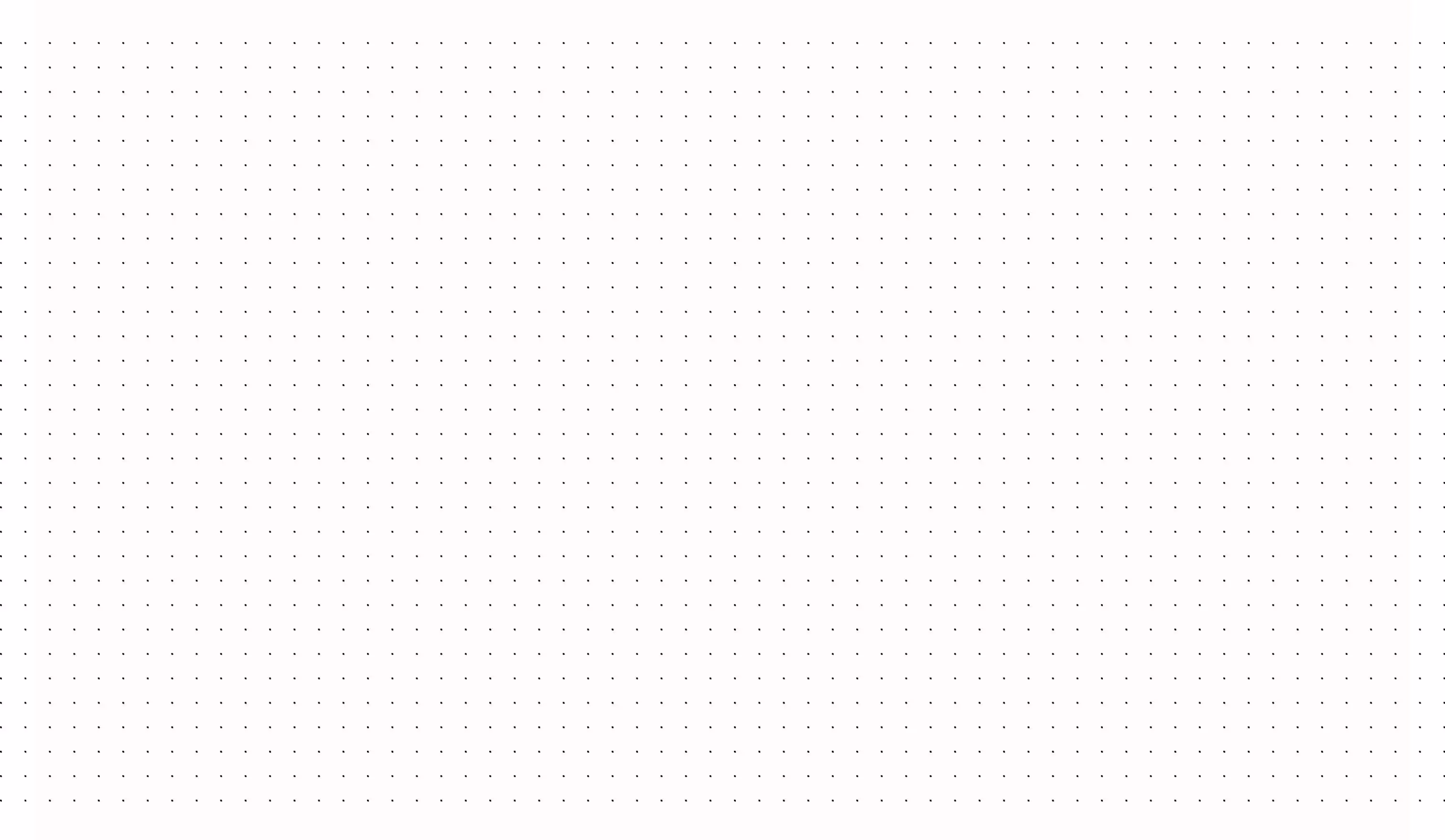 White paper with a grid of small black dots forming a dot grid pattern.