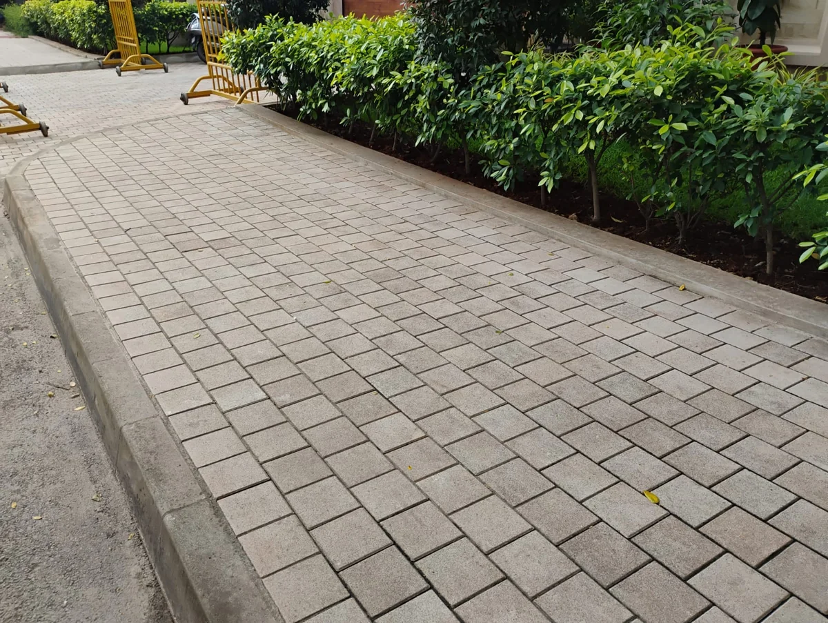 Square Paver installed at Aparna Prasad Residence, Bengaluru
