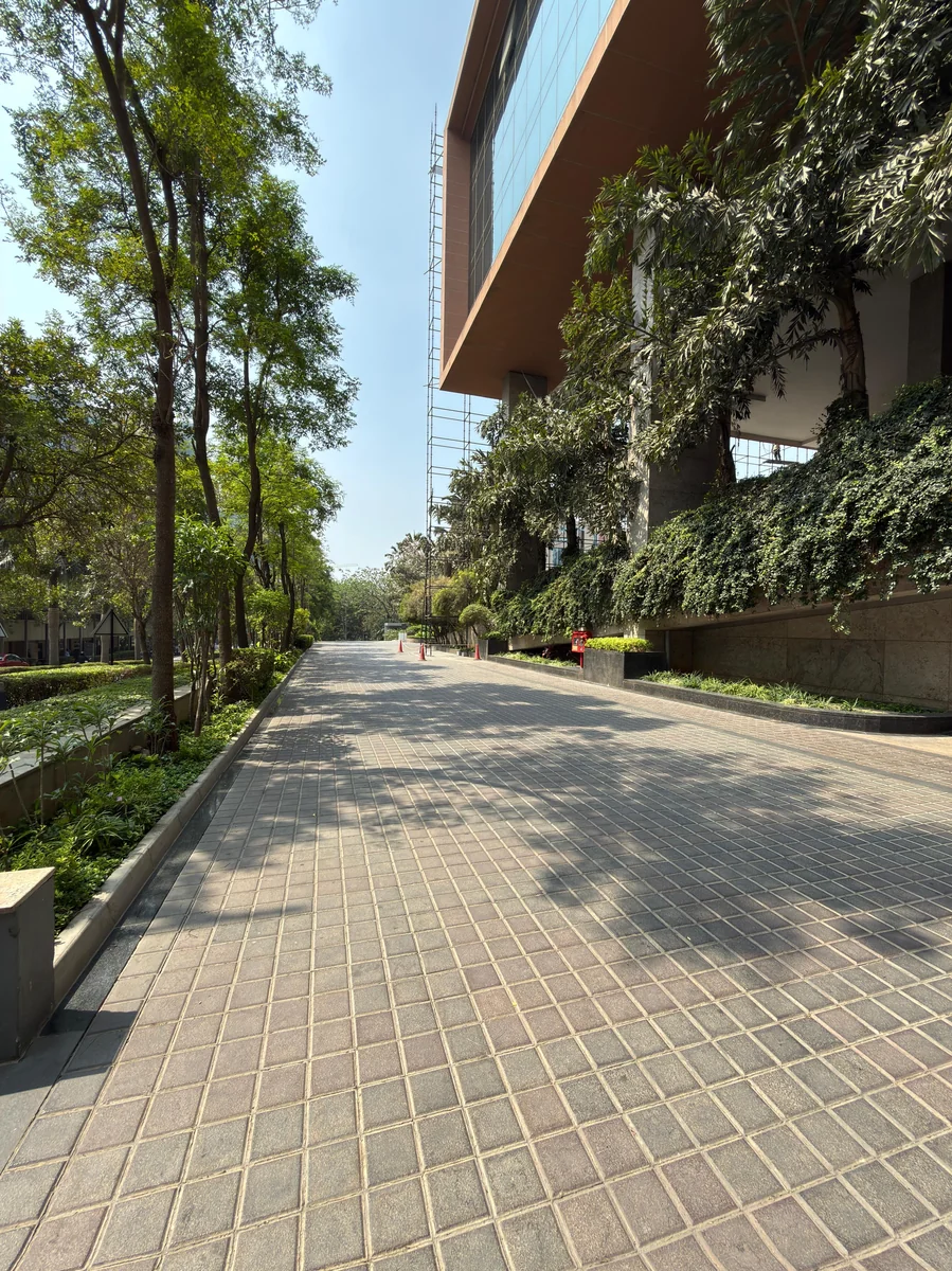 Square Paver installed at Bagmane Tech Park, Bengaluru