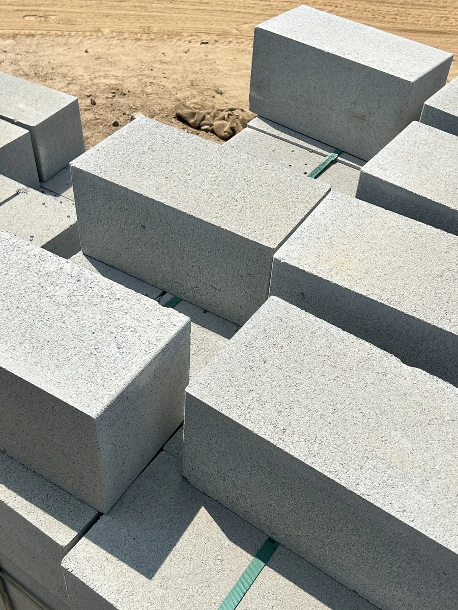 Solid blocks installed at Basant Betons Unit 3, Shoolagiri