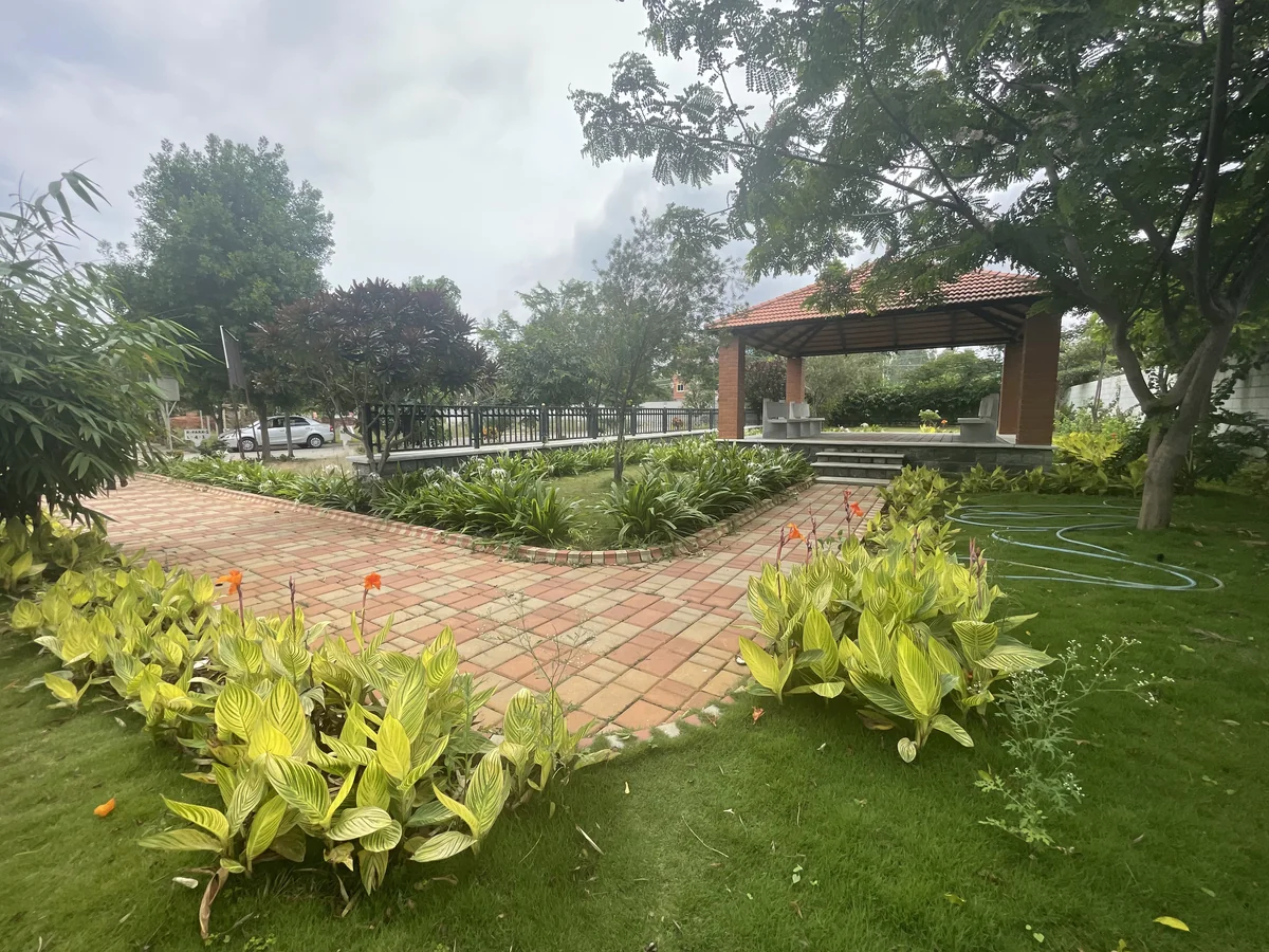 Flexi paver & Garden edging installed at Best Properties, Bengaluru