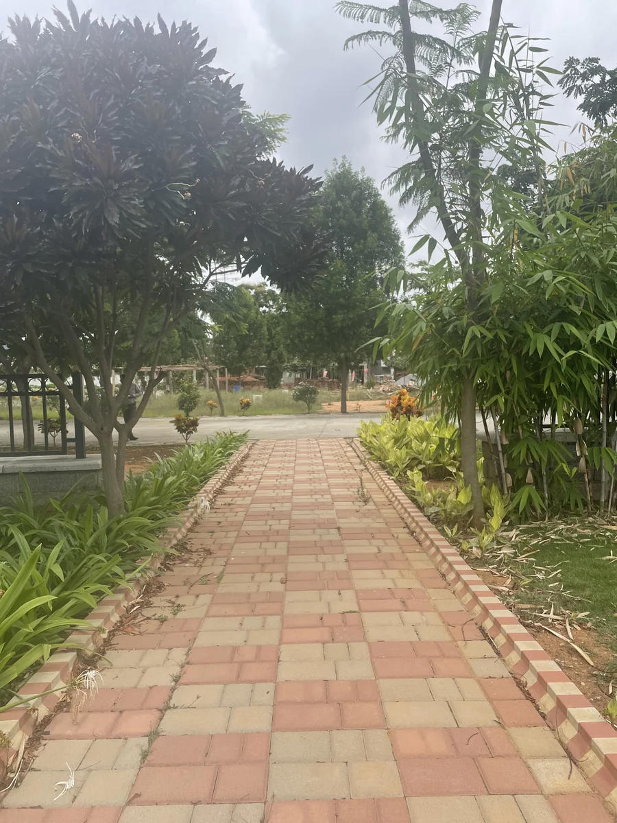 Flexi paver & Garden edging installed at Best Properties, Bengaluru