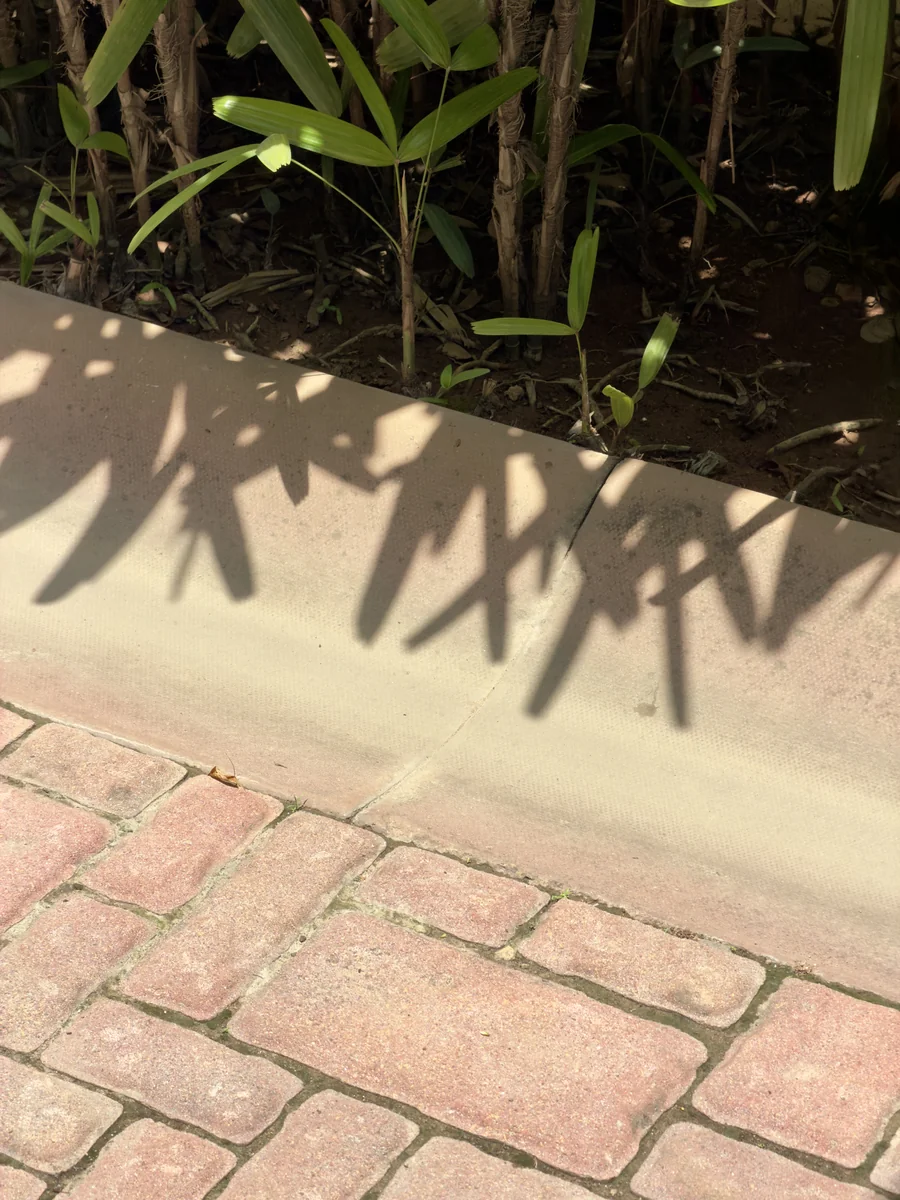 Down Stream Water Channel & Mediterranean Cobble installed at Chaitanya Sharan, Bengaluru