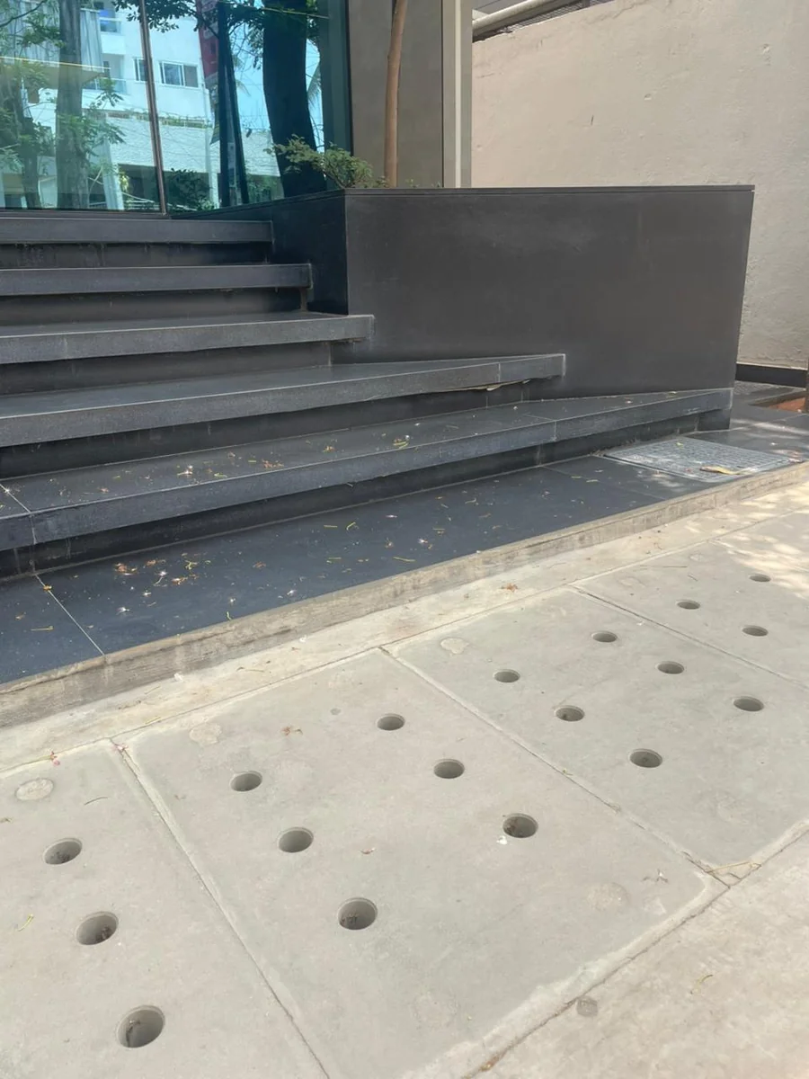 Storm-Water Flags installed at Commercial Property, Bengaluru