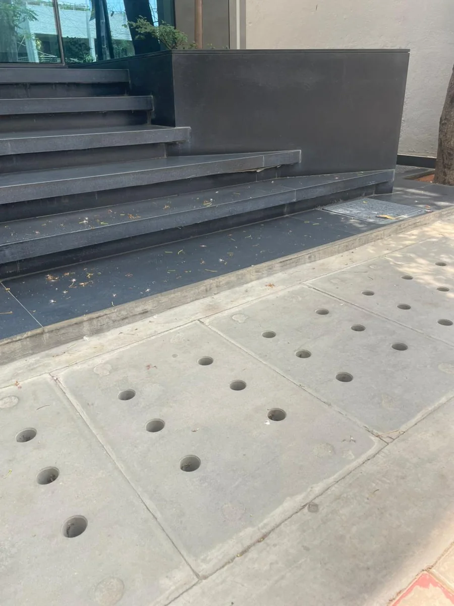 Storm-Water Flags installed at Commercial Property, Bengaluru