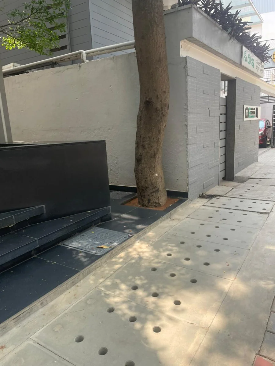 Storm-Water Flags installed at Commercial Property, Bengaluru