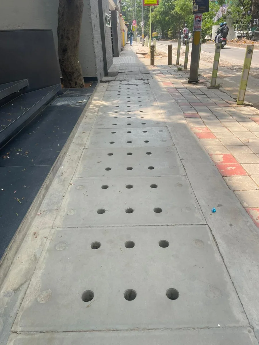Storm-Water Flags installed at Commercial Property, Bengaluru
